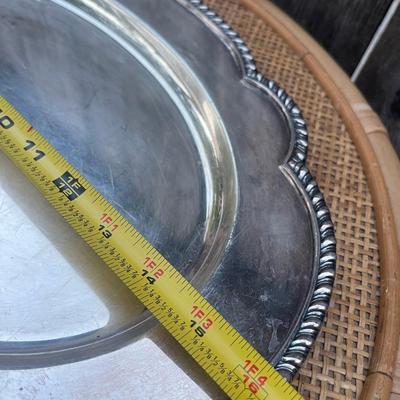 3 piece platter lot untested for sterling