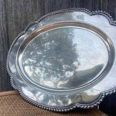 3 piece platter lot untested for sterling