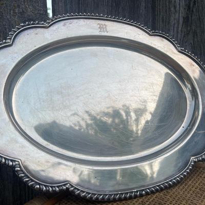 3 piece platter lot untested for sterling
