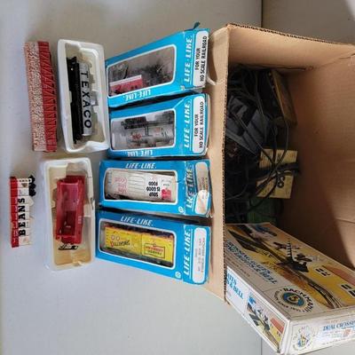 Assorted Train Cars and Accesories