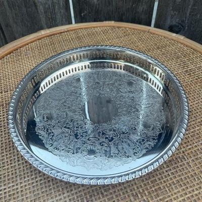 Reed & Barton platter lot