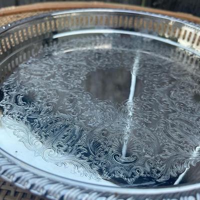 Reed & Barton platter lot