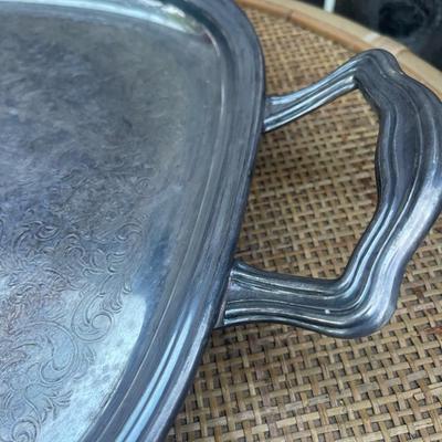 Reed & Barton platter lot