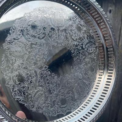 Reed & Barton platter lot