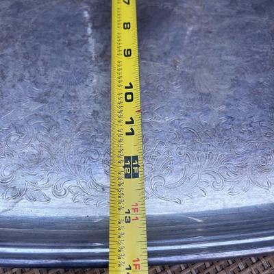 Reed & Barton platter lot