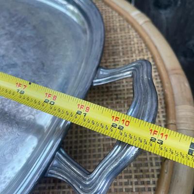 Reed & Barton platter lot