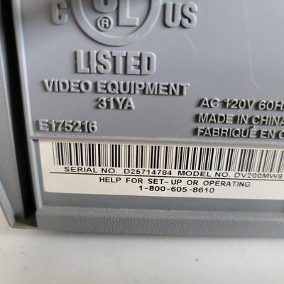 Magnavox DV200MW8 Combo VCR DVD Player