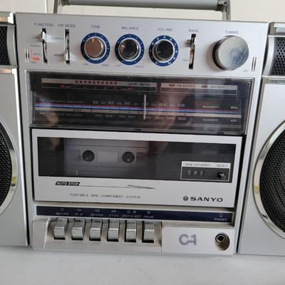 Sanyo C-1 Boom Box