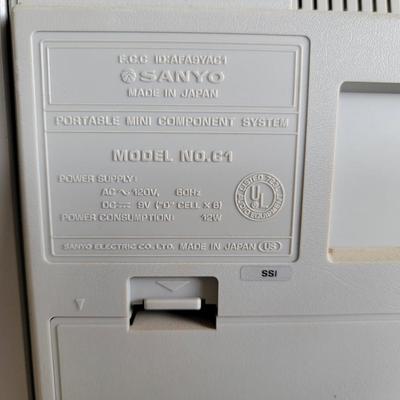 Sanyo C-1 Boom Box