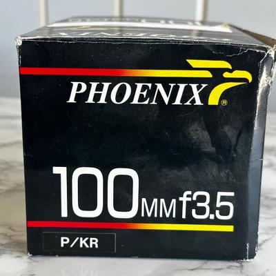 Vintage phoenix camera lens