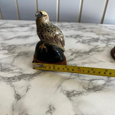 Vintage bird sculpture