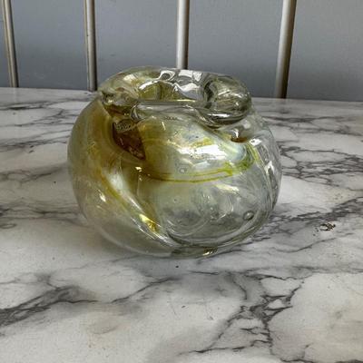 Vintage art glass Vase