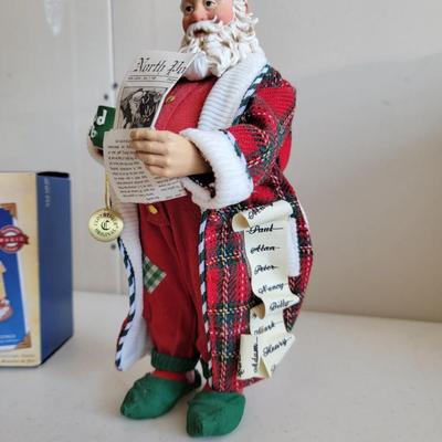 Clothtique Santa December 26th = Hallmark Lighthouse Greetings