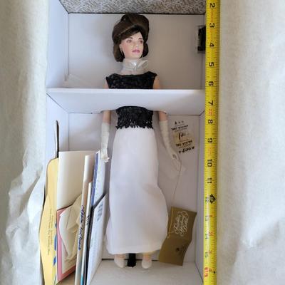 Jacqueline Kennedy 16" Doll - Black & White