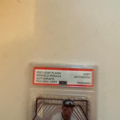 Oswald Perez Autograph