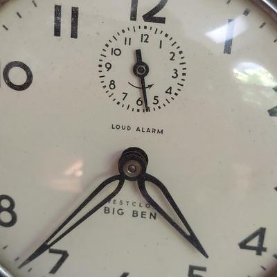 Three Westclox Vintage Clocks (BR1-BBL)