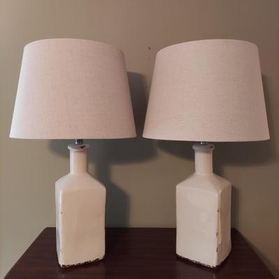 Shabby Chic Ceramic Lamps (BR1-BBL)