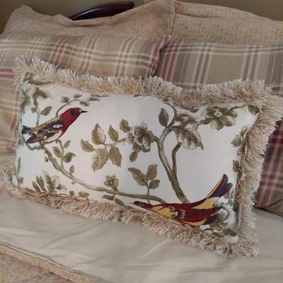 Bird Throw Pillows, Serving Tray and more (BR1-BBL)