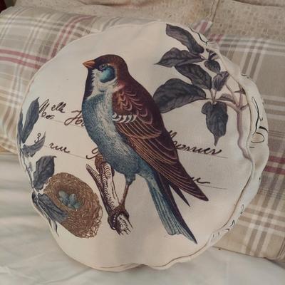 Bird Throw Pillows, Serving Tray and more (BR1-BBL)