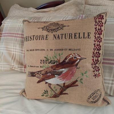 Bird Throw Pillows, Serving Tray and more (BR1-BBL)