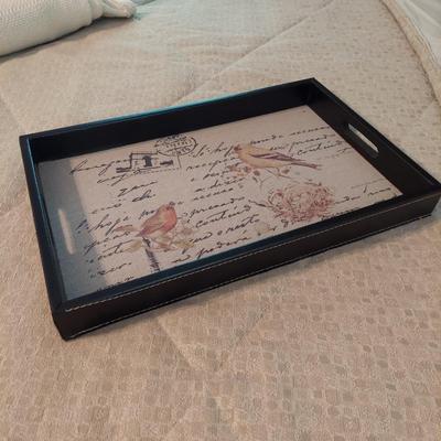 Bird Throw Pillows, Serving Tray and more (BR1-BBL)