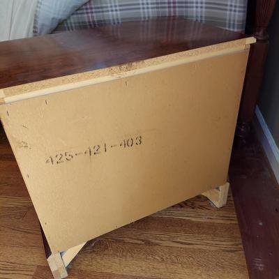 Knob Creek Queen Bed Frame with Nightstand (BR1-BBL)