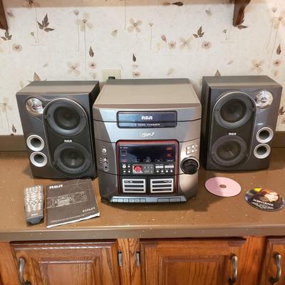 RCA 5 Disc Changer- MP3-Tape Deck (D-KD)