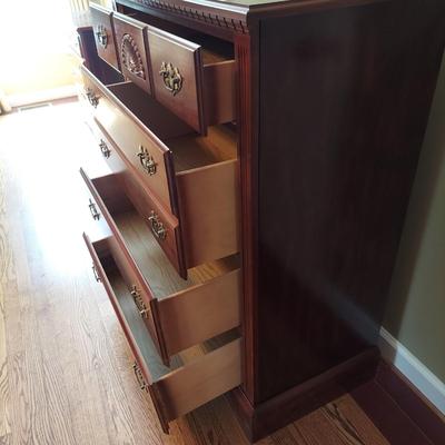 Three Queen Anne Style Dressers by Lea (BR1-BBL)