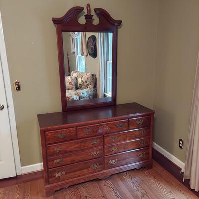 Three Queen Anne Style Dressers by Lea (BR1-BBL)