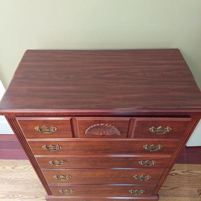 Three Queen Anne Style Dressers by Lea (BR1-BBL)