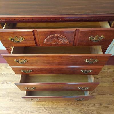 Three Queen Anne Style Dressers by Lea (BR1-BBL)