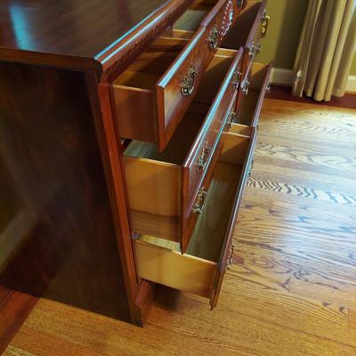 Three Queen Anne Style Dressers by Lea (BR1-BBL)