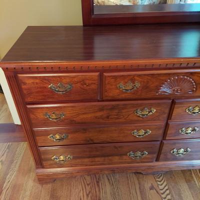 Three Queen Anne Style Dressers by Lea (BR1-BBL)