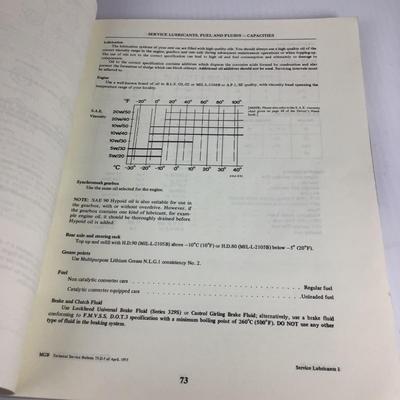 198 MGB Handbook/Manual 1975-1980