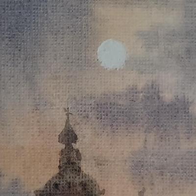 Framed Pencil Signed Watercolor (BR1-BBL)