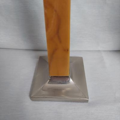 Murano Glass Dish and Candle Holders (BR1-BBL)