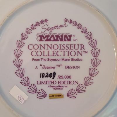 Seymour Mann Connoisseur Collection Collectible Bird Plates (BR1-BBL)