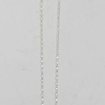 Heart Shaped Pendant Necklace 925