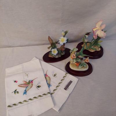 Porcelain Hummingbird Figurines (BR1-BBL)