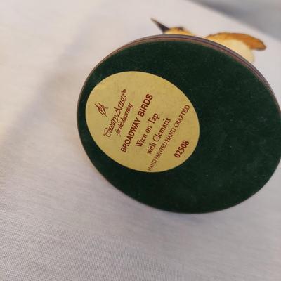 Andrea by Sadek Porcelain Bird Figurines & More (BR1-BBL)