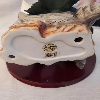 Andrea by Sadek Porcelain Bird Figurines & More (BR1-BBL)