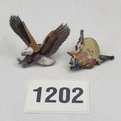 Pair of Lapel Pins