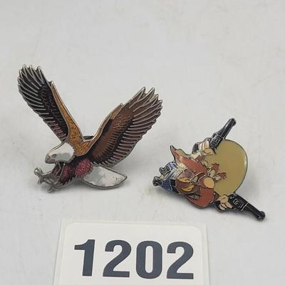 Pair of Lapel Pins