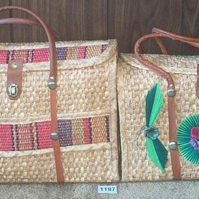 Woven Handbags From Mexico