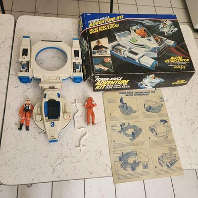 Fisher-Price Toy Model Adventure kit 368 Alpha Interceptor