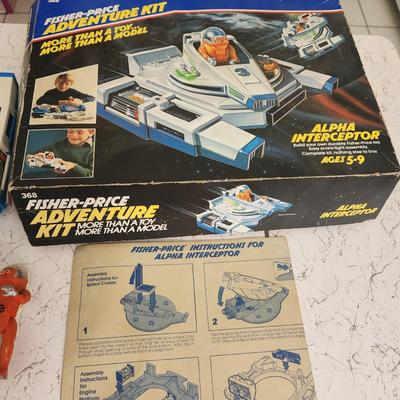 Fisher-Price Toy Model Adventure kit 368 Alpha Interceptor