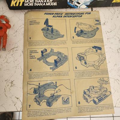 Fisher-Price Toy Model Adventure kit 368 Alpha Interceptor
