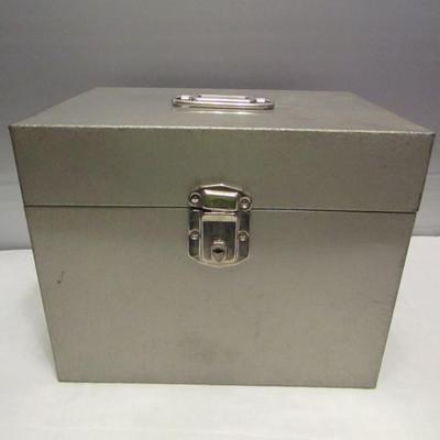 Metal Document Box- No Key