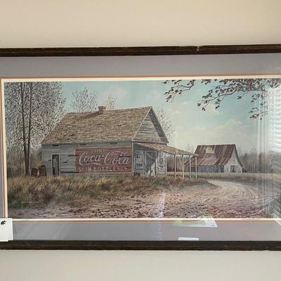 Jim Harrison Coca-Cola building print