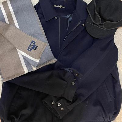 Ben Hogan Jacket and Stormy Kromer Hat